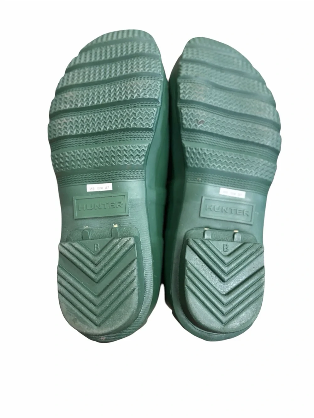 Hunter Tall Rain Boots in Hunter Green - Size 7